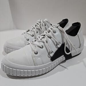 TUK Creeper Sneakers Men's Size 10 M Shoes White Faux Leather